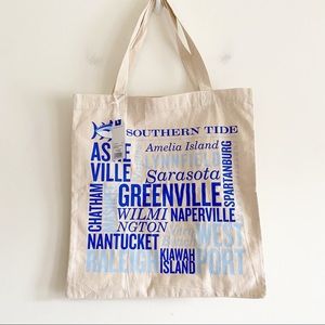 Southern Tide Limited Edition signature store canvas Bag